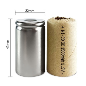 1500mah nicd sc <span class=keywords><strong>1.2v</strong></span> nicd 배터리 니켈 카드뮴 배터리 (nicd) 전동 공구 배터리 용 배터리 - Product Image 2