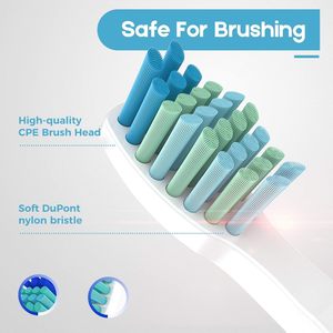 Brosse à dents électrique sonique rechargeable à poils souples, étanche IPX7, avec connecteur Type-C, pour usage domestique, marque distributeur, modèle intelligent pour adultes, vente chaude - Product Image 6