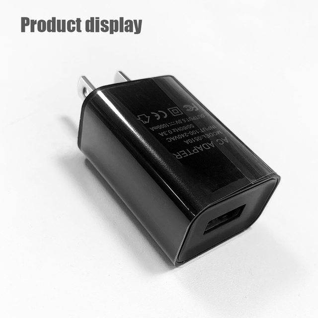 Small Qty Mini Cube Charger US Plug  USB 5W 5V 1A Travel Wall Adapter Electric Universal Charger for Phones Cameras  Speakers