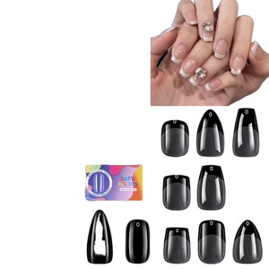 Offre Spéciale – Faux Ongles Brillants à Couverture Complète, Couleur Unie, en Acrylique, Réutilisables, Durables, Vente en Gros, Marque Personnalisée - Product Image 5