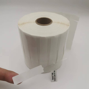 Tùy Chỉnh Đồ Trang Sức Rat Thẻ Đuôi 3.5 "X 0.4375" Trong Suốt Pet Nhãn Truyền Nhiệt Có thể In Thẻ Giá Giấy Cho Đồ Trang Sức Hiển Thị - Product Image 3