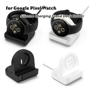 Accessoires pour montre connectée, support de charge en silicone, station de charge pour Google Pixel <span class=keywords><strong>Watch</strong></span> - Product Image 6