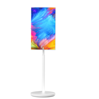 Pantalla LED HD Interactiva de 32 Pulgadas con Sistema Operativo Android, Pantalla Táctil Integrada Portátil para Estudiar, Hacer Ejercicio y Jugar