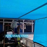 Blauw HDPE Anti-UV Ecologisch Duurzaam Zwaar Weefsel Zeil Zonwerend Net voor Tuin Schaduw Landbouw