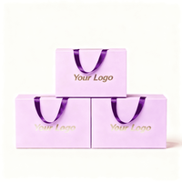 Boîte à cadeaux pliable en carton rigide de luxe avec grande poignée magnétique, conception de logo personnalisée, boîte à cadeaux pliable pour robe de mariée