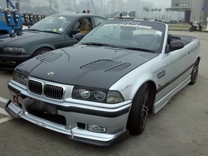 Cofano Motore in Fibra di Carbonio Stile M3 per <span class=keywords><strong>BMW</strong></span> <span class=keywords><strong>E36</strong></span> Coupé 2 Porte, Copertura Motore con Presa d'Aria, Kit Carrozzeria - Product Image 2
