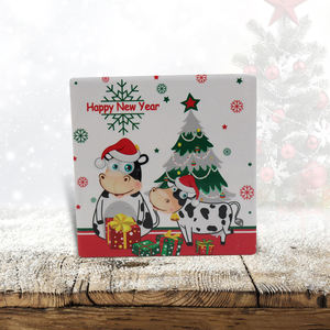 Sous-verre personnalisé pour boisson, en labradorite, tasse, dessous de verre, à utiliser dans un pot céramique de fruits - Product Image 3