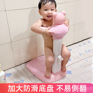 Support de bain pour bébé Yougko rose en plastique 0-12 mois multifonctionnel pour utilisation aux toilettes - Product Image 5