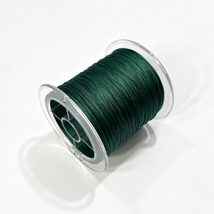 Prix direct usine – Bobine de 500 m – Ligne de pêche tressée PE <span class=keywords><strong>4</strong></span> brins – Vert foncé – Ligne de pêche robuste pour eau salée - Product Image 2