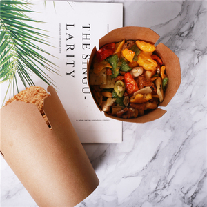 Senang07 thời trang lò vi sóng mì ống Takeaway mì hộp giấy dùng một lần mì Hộp Tùy chỉnh mì hộp takeout - Product Image 4