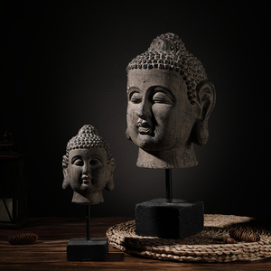 Occidentale design creativo a buon mercato su misura della decorazione della casa di pezzi di grandi dimensioni di cemento statua di buddha