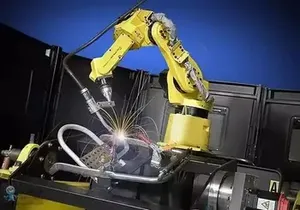 Machine de soudage automatique verticale FANUC, robot chinois à 6 axes, charge utile de 8 kg, précision de 0,03 mm, moteur PLC - Product Image 5
