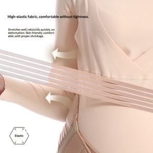 Doğum Öncesi Nefes Alabilen Karın Destekleyici Bel Kemeri XXL Orta/Geç Gebelik ISO12385CE Sertifikalı Polyester Malzeme - Product Image 2