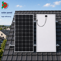 Panneau solaire monocristallin, module photovoltaïque 280W, efficacité 16,56%, système de production d'énergie connecté au réseau, charge solaire Hbc