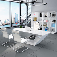 Mobilier de bureau personnalisé OEM table de bureau grand patron bureau de direction de petite classe haut de gamme