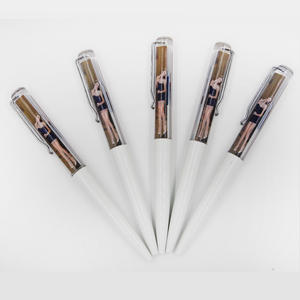 قلم زيت ثلاثي الأبعاد للدعاية والإعلان، تصميم فتاة جذابة تخلع ملابسها، قلم سائل بشعار مخصص، تصميم امرأة عارية عائمة - Product Image 3