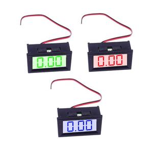 DC <strong>0-100V</strong> <strong>Digital</strong> <strong>Voltmeter</strong> Blue Red Green Yellow LED <strong>Display</strong> 24V Truck Two Wire LED <strong>Voltmeter</strong> Measures DC Current Power AC - Product Image 5