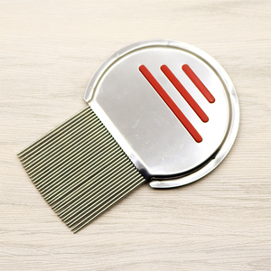 Hot Sản Phẩm Vật Nuôi Con Chó Bàn Chải Vật Nuôi Chải Chuốt Lược Con Chó Chuyên Nghiệp Công Cụ Kim Loại Răng Chấy Chải Lông Con Chó Chải Chuốt Lược - Product Image 2