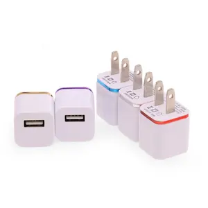 Mini 5V 1A Wall USB Charger US Plug Fast Charging Phone Travel Power Adapter Socket for iPhone Xiaomi Samsung Phones Tablet