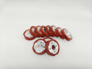 Gran oferta, rodillo de goma rojo, codificador de rollo de tinta, rollo de tinta caliente, impresora, soporte de letras, pieza de repuesto para fecha de caducidad, Impresión de número de lote - Product Image 4