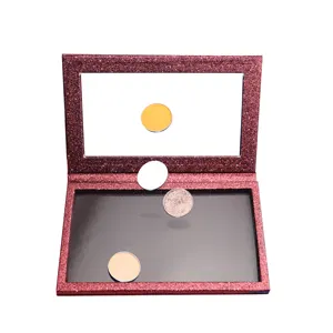 Custom magnetic empty make up palette wholesale eyeshadow pallet packaging for makeup