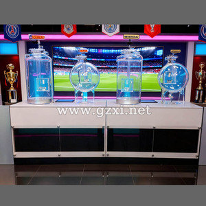 Boules de mélange d'air géantes en bois pour machines de loterie et de bingo, pour jeux Keno <span class=keywords><strong>Lotto</strong></span> 4D - Product Image 4
