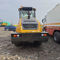 Rouleau compacteur à tambour unique de 147 kW, 20 tonnes, SSR200C-10S avec support de compactage en pente, équipement de compactage routier vibrant