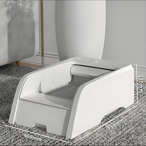 Caja de Arena Autolimpiable y Libre de Polvo, Inteligente, 65L, con WiFi, Control por Voz, Cámara, Funcionamiento Silencioso, Ecológica, Gran Capacidad <span class=keywords><strong>para</strong></span> <span class=keywords><strong>Gatos</strong></span> - Product Image 6