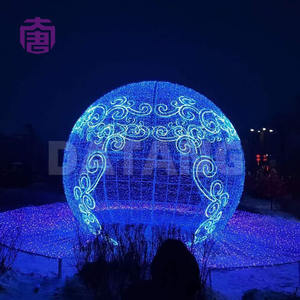 Arco de Luces LED Personalizado IP65 para Uso en Interiores/Exteriores, Decoración Festiva Navideña para Bodas, Ferias y Festivales - Product Image 5