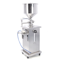 Machine de remplissage semi-automatique pour pots en verre, sauce, confiture, bouteilles en plastique, huile essentielle, vaporisateur