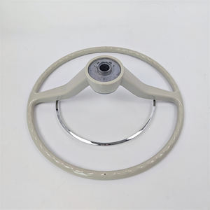 พวงมาลัยสีเทาแบบเรโทรสำหรับรถโฟล์คสวาเกน บีทเทิล คลาสสิก ปี 1962-1971 รุ่น 62-71 วีดับบลิว บัก คาร์มันน์ ไจอา ไทป์ 3 - Product Image 2