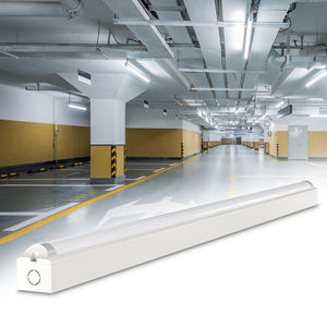 Free Sample ETL DLC Listed Hanging Lamp Tube <b>Ceiling</b> Mounted PC Housings 4ft 8ft <b>Dimmable</b> Triproof <b>Led</b> Linear Batten <b>Light</b> - Product Image 5