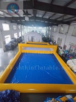 Terrain de volley-ball gonflable pour jeux aquatiques, grand terrain de volley-ball de plage gonflable, terrain de volley-ball aquatique gonflable à vendre