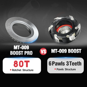 <span class=keywords><strong>Moyeu</strong></span> VTT Ultralight MT-009F/R PRO 32H en alliage CNC Boost 148mm <span class=keywords><strong>DT</strong></span> 80T Ratchet 12S MS XD Haute Précision pour Disque Avant et Arrière - Product Image 6