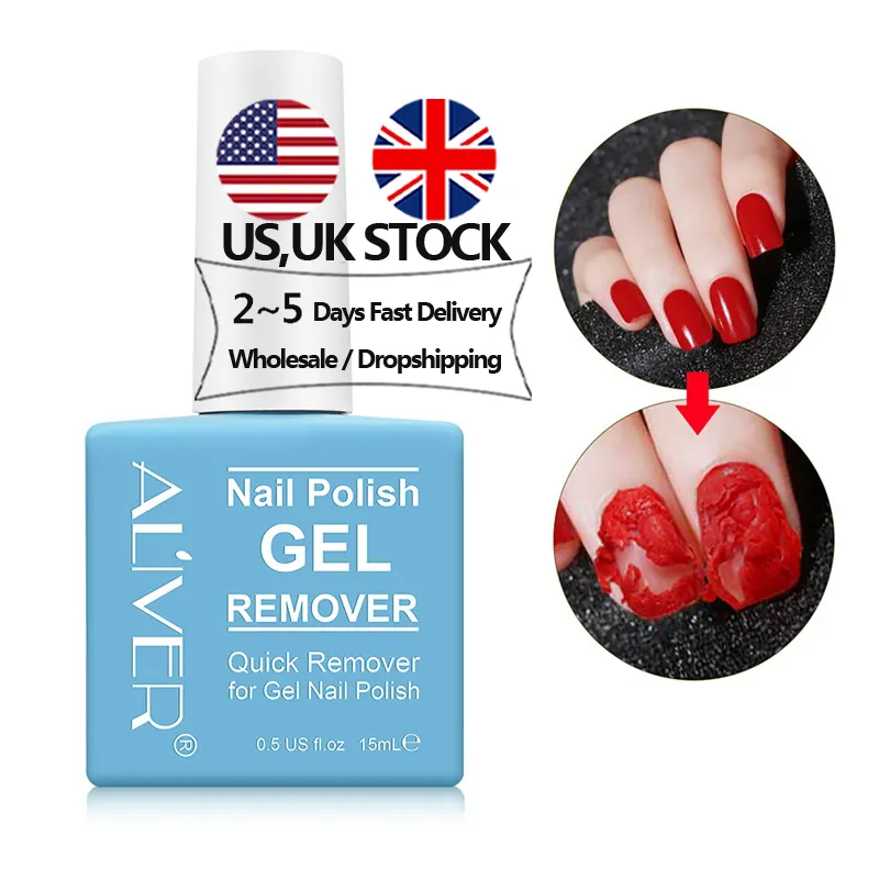 Drop shipping Customized Nail Remove Gel Nail Polish Remover Soak off Cleaner for Nail Art