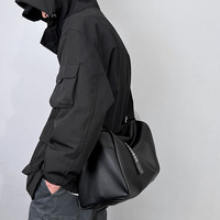 Nouveau design 2026 – Sac à bandoulière de sport pour homme en PU souple, grande capacité, avec logo personnalisé – Sac messager minimaliste