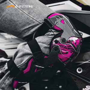 Genouillères de moto coupe-vent d'été, équipement de protection anti-chute pour motards quatre saisons, protège-jambes pour hommes et femmes - Product Image 4