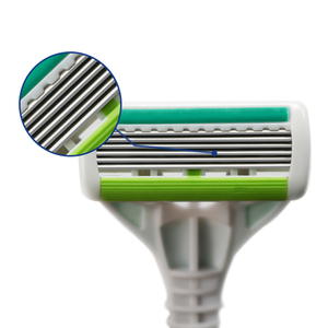 Dao cạo râu B603DR bán buôn, hệ thống dao cạo <span class=keywords><strong>6</strong></span> lưỡi, thiết kế hộp mực có thể thay thế và mở, dành cho nam và nữ - Product Image 3