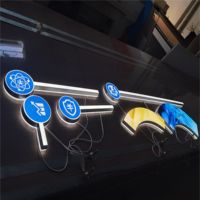 Boîte à lumière LED ultra-mince pour publicité intérieure, décoration et signalisation – Boîte à lumière personnalisée et fine pour menus de restaurants, cafés et véhicules