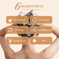 Shampoing et revitalisant crème en gros, hydratant naturel, antipelliculaire, nourrissant, à la menthe poivrée, sans sulfate, 100% rafraîchissant