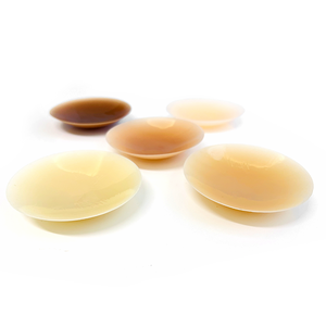 Coussinets de soutien-gorge en silicone invisibles de forme ronde, <span class=keywords><strong>cache</strong></span>-tétons adhésifs réutilisables en gel de silicone - Product Image 1
