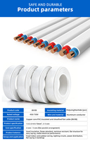 Fil électrique plat en cuivre BVVB standard GB, certifié RoHS CE, câble dissimulé basse tension pour usage résidentiel