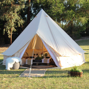 Quattro Stagioni Impermeabile All'aperto Campeggio di Famiglia 5M <span class=keywords><strong>Tenda</strong></span> di Bell per Glamping - Product Image 5