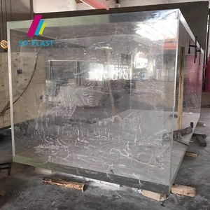 Dzsd Grote Cilindrische Acryl Vissentank Custom Gesneden <span class=keywords><strong>Aquarium</strong></span> Tank - Product Image 5