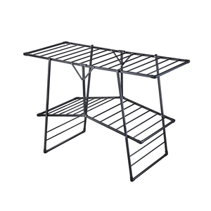 工場直販 高品質 ポータブル布干しラック 洗濯物干し 中国製 衣類乾燥ラック 室内/屋外用 - Product Image 2