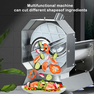 Cortadora y Rebanadora Multifuncional de Alimentos Comercial de Acero Inoxidable para Salchichas, Verduras, Frutas, Uso Doméstico y de Comida Callejera - Product Image 6