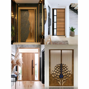 Portes pivotantes <span class=keywords><strong>d</strong></span>'<span class=keywords><strong>entrée</strong></span> en aluminium de luxe modernes de qualité supérieure pour maisons, villas, portail principal - Product Image 6