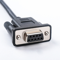 Cable hembra a OBD2 para diagnóstico de coche, RS232 Serial VGA DB9
