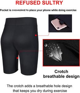 Néoprène hommes perte <span class=keywords><strong>de</strong></span> poids minceur Compression pantalons courts Gym Sport Leggings Shorts Sauna sueur chaude Thermo corps Shaper - Product Image 5