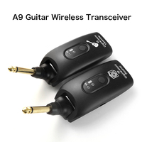 Système de transmission sans fil pour guitare en gros, 2,4 GHz, émetteur et récepteur de guitare A9, émetteur-récepteur sans fil pour guitare